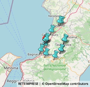 Mappa Via Bruno Buozzi, 89015 Palmi RC, Italia (9.95643)