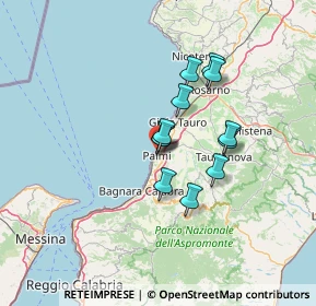 Mappa Via Tommaso Campanella, 89015 Palmi RC, Italia (10.79833)