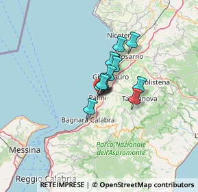 Mappa Via della Resistenza, 89015 Palmi RC, Italia (7.46917)