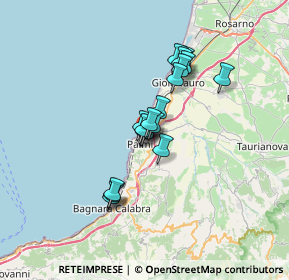 Mappa Via della Resistenza, 89015 Palmi RC, Italia (5.325)