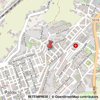 Mappa Via Concordato, 60, 89015 Palmi, Reggio di Calabria (Calabria)