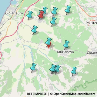 Mappa Via F. de Cristo, 89029 Taurianova RC, Italia (5.30333)