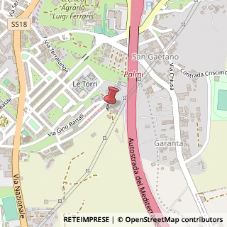 Mappa Via Terralunga, 25, 89015 Palmi, Reggio di Calabria (Calabria)