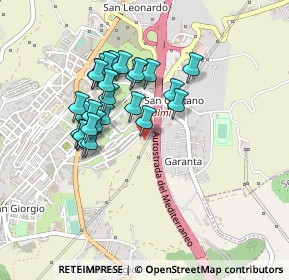 Mappa Via Terralunga, 89015 Palmi RC, Italia (0.425)