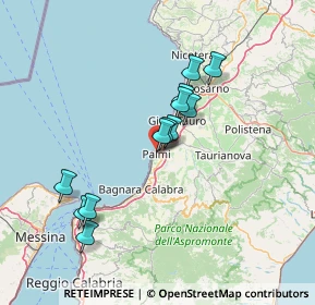 Mappa Via XXIV Maggio, 89015 Palmi RC, Italia (13.36)