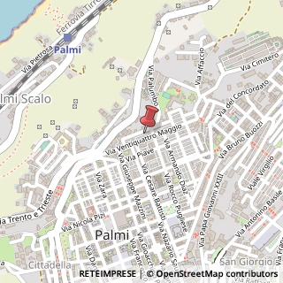 Mappa Traversa V Via Cesare Battisti, 63, 89015 Palmi, Reggio di Calabria (Calabria)