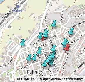 Mappa Via XXIV Maggio, 89015 Palmi RC, Italia (0.2585)