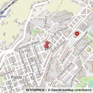 Mappa Via Vittorio Veneto, 8, 89015 Palmi, Reggio di Calabria (Calabria)