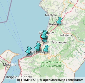 Mappa Via Giordano Bruno, 89015 Palmi RC, Italia (9.02364)