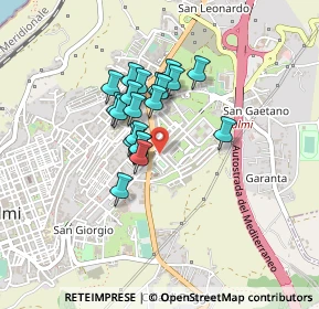 Mappa Via Giuseppe Silvestri Silva, 89015 Palmi RC, Italia (0.335)