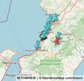 Mappa Via Giuseppe Silvestri Silva, 89015 Palmi RC, Italia (7.3575)