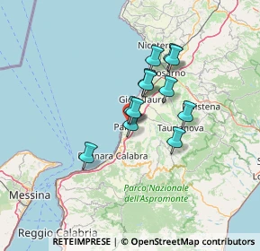 Mappa Via Giuseppe Silvestri Silva, 89015 Palmi RC, Italia (10.42917)