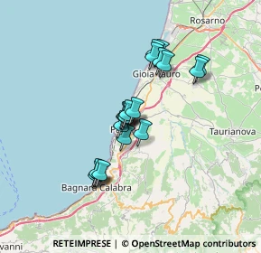 Mappa Via Senatore Marazzita, 89015 Palmi RC, Italia (5.88158)