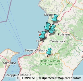 Mappa Via Senatore Marazzita, 89015 Palmi RC, Italia (8.37077)