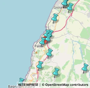 Mappa Via Senatore Marazzita, 89015 Palmi RC, Italia (4.93923)
