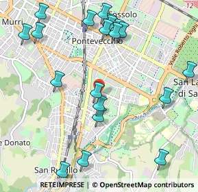 Mappa Via Camillo Oblach, 40141 Bologna BO, Italia (1.27)