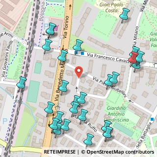 Mappa Via Pietro Gubellini, 40141 Bologna BO, Italia (0.17)