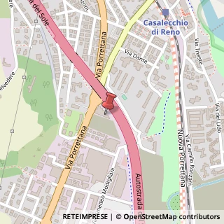 Mappa Via Guglielmo Marconi, 109, 40033 Casalecchio di Reno, Bologna (Emilia Romagna)