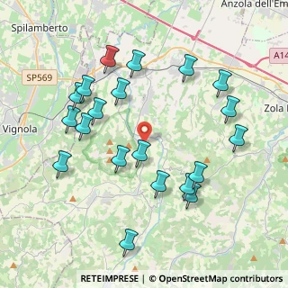 Mappa Viale della Costituzione, 40053 Valsamoggia BO, Italia (4.322)
