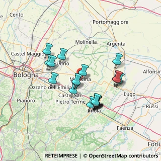 Mappa Via Flosa, 40059 Medicina BO, Italia (12.5305)