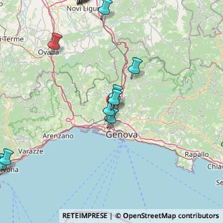 Mappa Via Nostra Signora della Guardia, 16162 Genova GE, Italia (23.86786)
