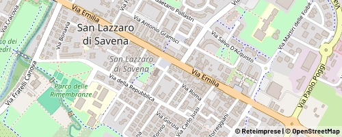 Mappa San Lazzaro di Savena