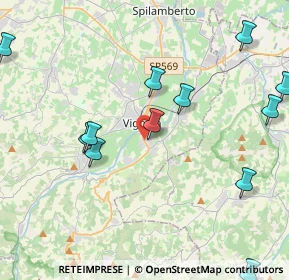 Mappa VIA RUBICONE, 41056 Savignano sul Panaro MO, Italia (5.34538)