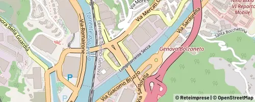 Mappa Genua