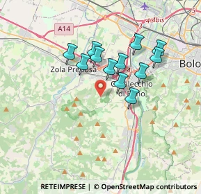 Mappa Via Galluzzo, 40033 Casalecchio di Reno BO, Italia (2.9375)