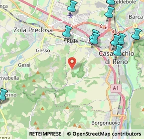 Mappa Via Galluzzo, 40033 Casalecchio di Reno BO, Italia (2.88462)