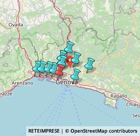 Mappa Campi, 16010 Casanova GE, Italia (7.78769)