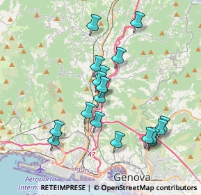 Mappa E62, 16162 Genova GE, Italia (3.63333)