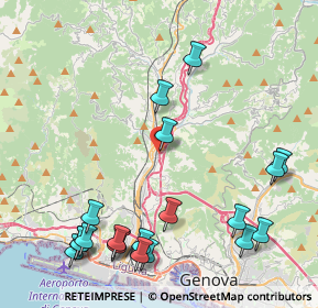 Mappa E62, 16162 Genova GE, Italia (5.4095)