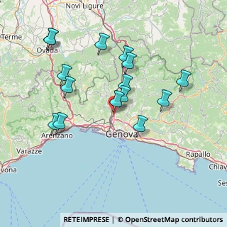 Mappa A7 Milano - Genova, 16162 Genova GE, Italia (15.206)