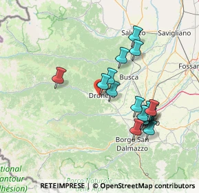 Mappa Via Stefano Revelli, 12025 Dronero CN, Italia (14.03444)