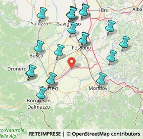 Mappa Via Fossano, 12040 Montanera CN, Italia (17.6235)