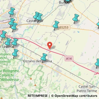 Mappa Via dell'Industria, 40064 Ozzano dell'Emilia BO, Italia (7.325)