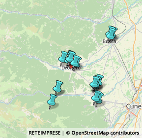 Mappa Via Montemale, 12025 Dronero CN, Italia (5.878)