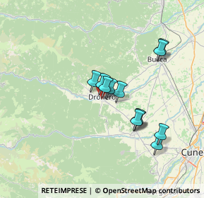 Mappa Via Montemale, 12025 Dronero CN, Italia (5.90083)