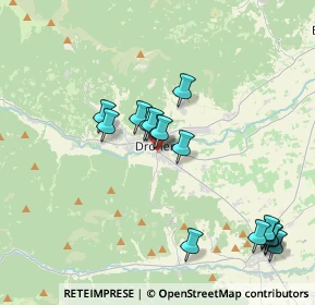 Mappa Via Montemale, 12025 Dronero CN, Italia (3.92875)