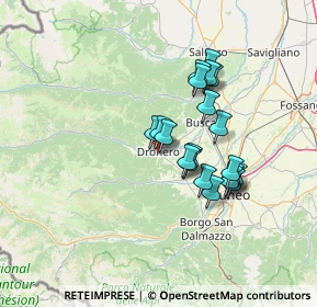 Mappa Via Montemale, 12025 Dronero CN, Italia (11.2725)
