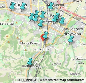 Mappa Via Ludwig Van Beethoven, 40141 Bologna BO, Italia (2.21438)