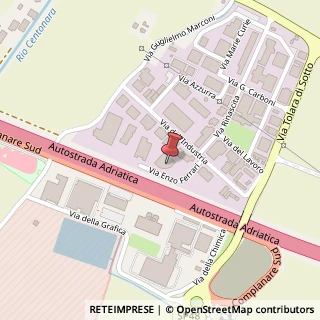 Mappa Via Enzo Ferrari, 2, 40064 Ozzano dell'Emilia, Bologna (Emilia Romagna)