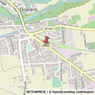 Mappa Viale stazione 10, 12025 Dronero, Cuneo (Piemonte)