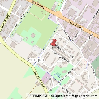 Mappa Via Donini, 3, 40068 San Lazzaro di Savena, Bologna (Emilia Romagna)