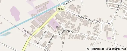Mappa Fusignano