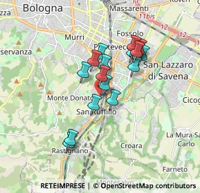 Mappa Via Giovanni Sebastiano Bach, 40141 Bologna BO, Italia (1.41235)