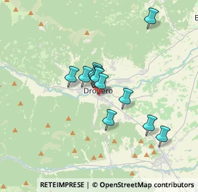 Mappa Piazza Papa Giovanni XXIII, 12025 Dronero CN, Italia (2.53833)