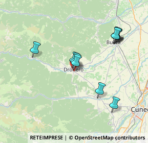 Mappa Piazza Papa Giovanni XXIII, 12025 Dronero CN, Italia (7.48636)