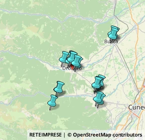 Mappa Piazza Papa Giovanni XXIII, 12025 Dronero CN, Italia (5.838)